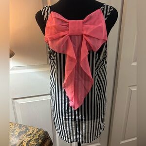 Sheer Karlie Blouse Size S/M Super Cute Cover Up!